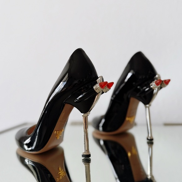 Prada Shoes - New Prada rocket pump 35 Hot Rod